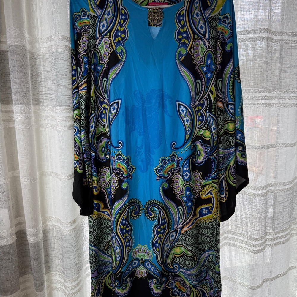 Sunny Leigh Multicolor Paisley Dress